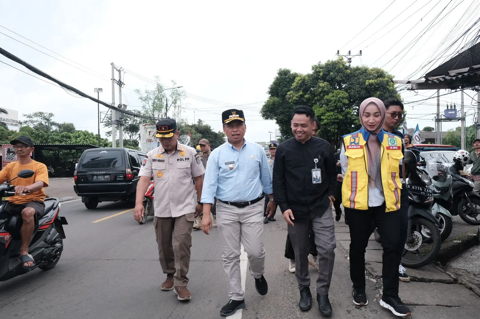 Wali Kota  Supian Suri Gercep Atasi Macet Raya Sawangan, Desember Pembebasan Lahan Tuntas